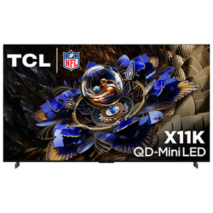 TCL 85" X11K Series 4K UHD Dolby Vision HDR QD Mini-LED 144Hz Dolby Atmos Google TV Smart TV (85X11K) - 2025 - Great for Movies & Gaming