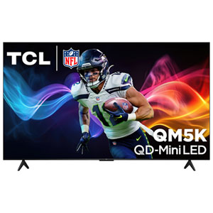 TCL 55" QM5K Series 4K UHD HDR10+ Dolby Vision IQ QD Mini-LED Dolby Atmos Google TV Smart TV (55QM5K) - 2025 - Great for Movies & Gaming - Only at Best Buy