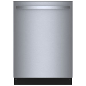 Bosch 100 Series 24" 48dB Smart Front-Control Pure Dry Dishwasher (SHX4AEF5N) - Stainless Steel