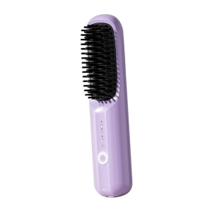 Ionic Straightening Brush with Negative Ions – Heats up fast, no frizz
