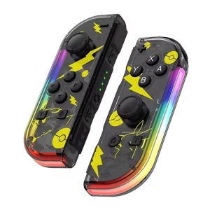 Game controller colorful RGB lighting effect wake up 5.2 Bluetooth vibration somatosensory