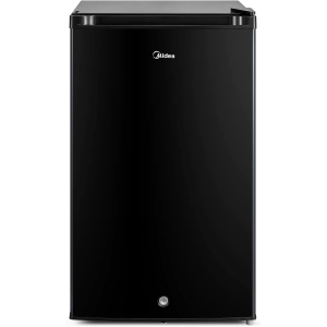 Midea MRU03M2ABB Upright Freezer, 3.0 Cubic Feet Mini Freezer, for Kitchen Apartment Office Basement Or Dormitory, Black