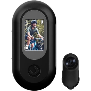 Black Mini Action Camera (No Card) – Recorder Camera HD 1080p, 150° Wide Angle, 0.96-inch LCD Screen, Cover Thumb Action Camera