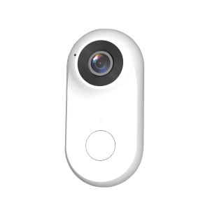 HD 1080p magnetic action camera with 32GB memory card - waterproof, OTG-enabled, long-lasting battery life, suitable for fitness/travel.（white）