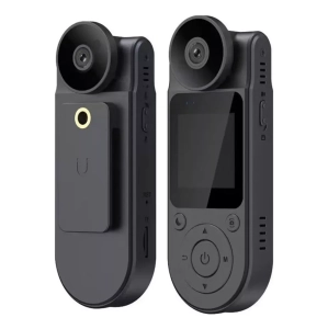 [32GB] Hiking, equipped with 180° rotating lens, magnetic back clip design, 140° wide-angle motion detection, outdoor running infrared mode WIFI mode