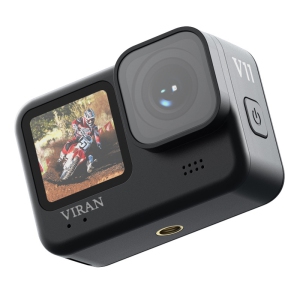 Dual color screen 5K HD sports camera outdoor diving waterproof sports camera cycling anti-shake helmet driving recorder