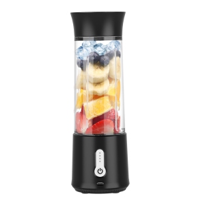 WhitePortable Personal Blender, Blender Smoothie Maker, USB Rechargeable 150W Smoothie Juicer Cup for Milkshakes and Smoothies, Sports, Travel and Kitchen——black