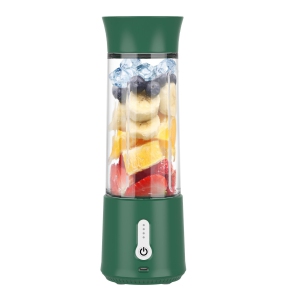 WhitePortable Personal Blender, Blender Smoothie Maker, USB Rechargeable 150W Smoothie Juicer Cup for Milkshakes and Smoothies, Sports, Travel and Kitchen——green