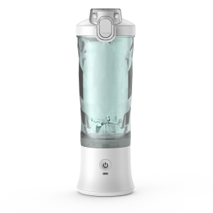 Portable Blender 600ml/20oz Personal Size Blender, USB Rechargeable Mini Blender Juicer——White