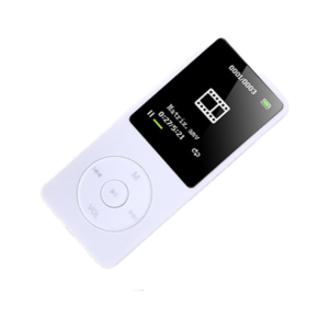 MP3/MP4 player, 1.8-inch HD screen, MP3 music player, FM radio, headphones, portable audio player with recording, picture browsing and e-book playback functions (white 32GB)