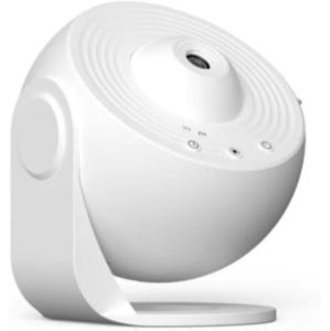star projector, silent star projector with 13 film discs, compact star projector, galaxy light, adjustable focus, nebula, galaxy light for kids, ceiling（white）