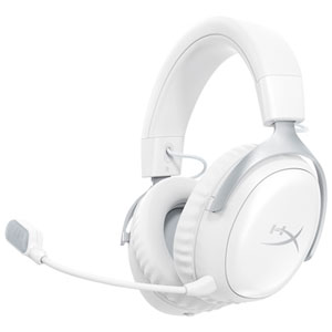 HyperX Cloud III S Wireless Gaming Headset for Xbox Series X|S / Xbox One / PC / PS4 / PS5 / Nintendo Switch - White