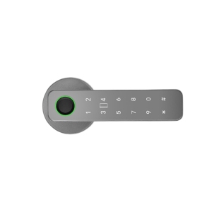 maxxus Electronic Smart Home Door Lock, Wireless Biometric Fingerprint Room (Double Lock), Silver