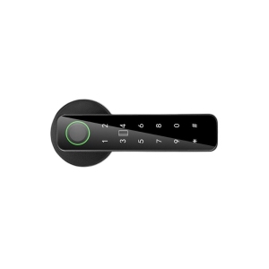 maxxus Electronic Smart Home Door Lock, Wireless Biometric Fingerprint Room (Double Lock), Black