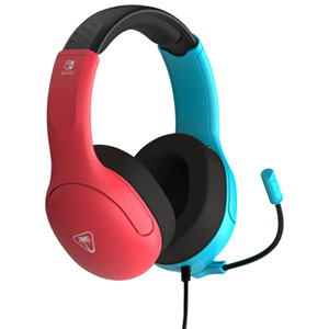 Turtle Beach Airlite Fit Gaming Headset for Xbox Series X|S / Xbox One / PC / PS4 / PS5 / Nintendo Switch - Red/Blue