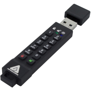 Apricorn 64GB Aegis Secure Key 3z USB 3.1 Flash Drive (ASK3Z-64GB)