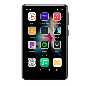 MP3/MP4 music and video player – 4-inch IPS touchscreen, WiFi with Bluetooth, HD 1080p playback, Digital audio player, portable media player [3G RAM + 32G storage]