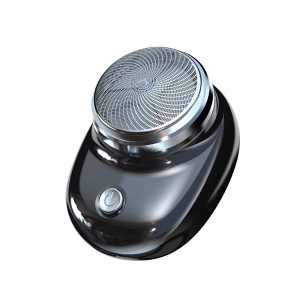 Dynamic shaver portable mini shaver fast charging travel shaver men's car shaver head(black)