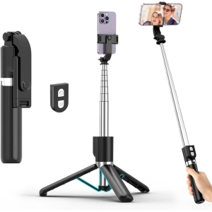 YOULIGHTS Portable Selfie Stick with Remote, Extendable Cell Phone Tripod for iPhone 15/14/13/12/11/X/8/7, Galaxy S23/S22/S21/S20/Note/Z Flip, Pixel, OnePlus