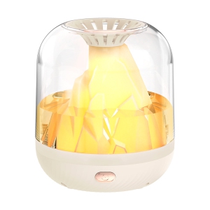 Flame humidifier household bedroom silent small desktop large capacity single spray