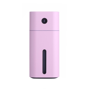 Air Humidifier 180ML Mini Ultrasonic Aromatherapy Humidifier with LED Night Light Car Atomizer Air Purifier - pink