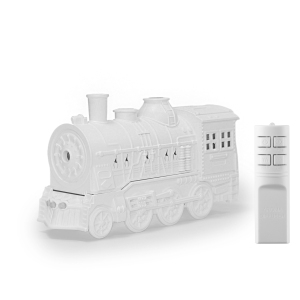 Train Humidifier, Air Humidifier with Automatic Shutoff for Bedroom Humidifier, Small Size, Suitable for Home, Office, Hotel, White