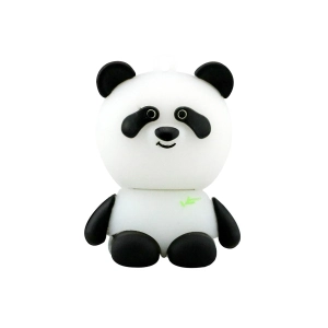 Cartoon USB flash drive Cartoon panda memory stick Silicone USB flash drive-16GB