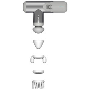 KICA Mini 3 handheld Percussive Massage Device - Silver