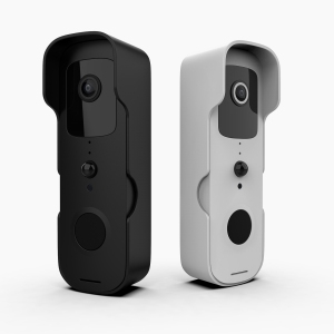 Smart Doorbell, Doorbell, Tuya Smart Video Doorbell, Waterproof Night Vision Home Security 1080P FHD Camera Digital Video Intercom WIFI Tuya Doorbell - black