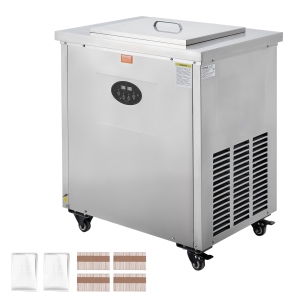 VEVOR Commercial Popsicle Machine, 2 Mould Set - 52 PCS Ice Pops Making Machine, Stainless Steel Commercial Ice Lolly Maker, Ice Sticks Popsicle Machine for Bar, (26PCS / Mould Se