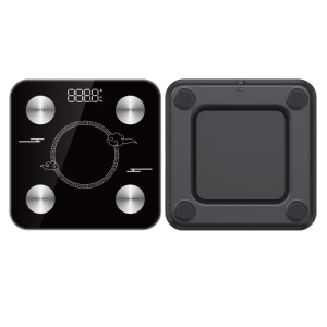 Accurate charging weight scale for home use, professional body fat scale, smart electronic scale, human body Bluetooth electronic scale (Xiangyun black)