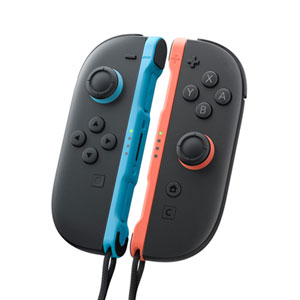 Nintendo Switch 2 Left and Right Joy-Con 2 Controllers - Light Red/Light Blue