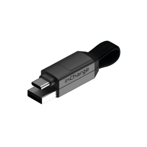 inCharge 6 - USB C Charger Cable, Lightning Cable for Smartphone, Universal Cable Charger 6 in 1, USB