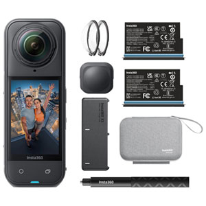 Insta360 X5 Waterproof 8k 360° Sports Camera Essentials Bundle