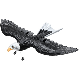 VEVOR 2.4GHZ RC Plane, 2 Channel Remote Control Airplane with 6-Axis Gyro Stabilizer, Ready to Fly Eagle Aircraft Plane Toy with 2 Batteries, Easy to Fly RC Glider for Adults Kids