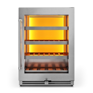 Thor Kitchen 24-Inch Single Zone Wine Cooler, 45 Wine Bottle Capacity – Model TWC24UL