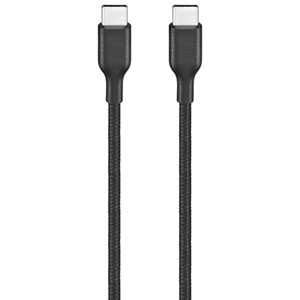 Best Buy Essentials 1.8m (5.9 ft.) Braided USB-C Cable (BE-MCA6CCB-C) - Black - Only at Best Buy