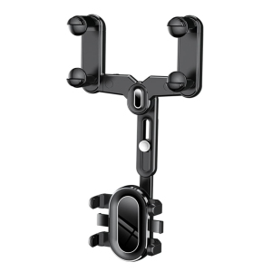 Driving recorder bracket mobile phone bracket car bracket rearview mirror mounting bracket shockproof car rearview mirror AR navigation multi-function 360° fixed