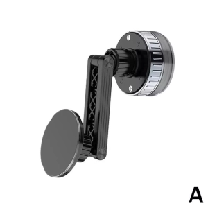 Magnetic Phone Holder 360° Rotating Vacuum Adsorption Strong Suction Cup Car Mount