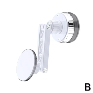 Magnetic Phone Holder 360° Rotating Vacuum Adsorption Strong Suction Cup Car Mount