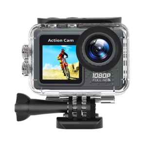 Outdoor waterproof sports camera 5K ultra-high definition anti-shake remote control dual-screen displa,UL-502AAG