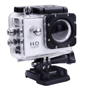 F501 HD Sports Camera Motorcycle Riding Camera Helmet Waterproof Snorkeling Underwater Travel Bicycle Recorder - White