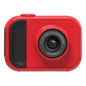VGA Mini Children's Camera, Waterproof and Shockproof, Gift Toy, Children's Mini Smart Camera - Red