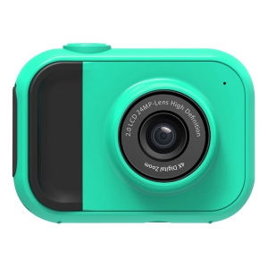 VGA Mini Children's Camera, Waterproof and Shockproof, Gift Toy, Children's Mini Smart Camera - Green