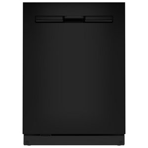 Maytag 24" 47dB Front-Control Stainless Steel Tub Dishwasher with Third Rack (MDPS7024SB) - Black