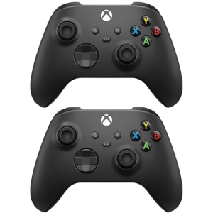 Xbox Wireless Controller, Carbon Black - 2 Pack