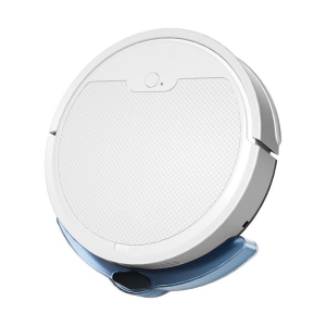 Ultra-Thin Robot Vacuum & Mop for Hard Floors & Carpets with 1800Pa Suction, 90 min Runtime, Gyroscope Navigation