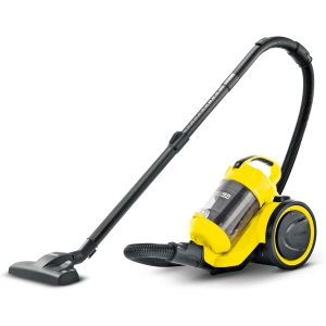 Karcher Multi-Cyclone Wet and Dry Vacuum Cleaner with EPA 12 Filter, 0.23 Gallon Capacity – Bagless, Compact Design