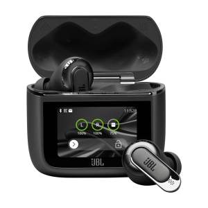 Écouteurs True Wireless JBL Tour Pro 3 intra-auriculaires à réduction de bruit - Noir