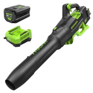 Greenworks 80V 770 CFM 180 MPH Leaf Blower, 4.0Ah Battery and Charger Included